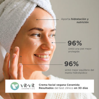 Test Clinico de la Crema Facial Ceramida de Vit Vit Cosmetics