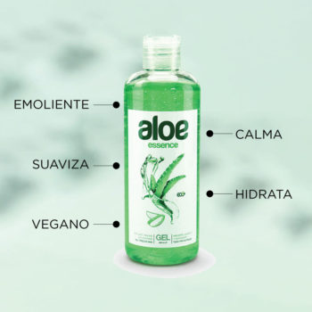 Gel Aloe Vera 100% Natural y vegano. Hidración, calmante, para pieles irritadas. Usala después de tomar sol en la playa, luego de la depilación o luego de razurarte
